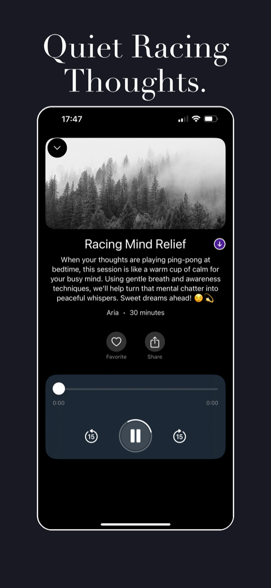 Yoga Nidra app guided session